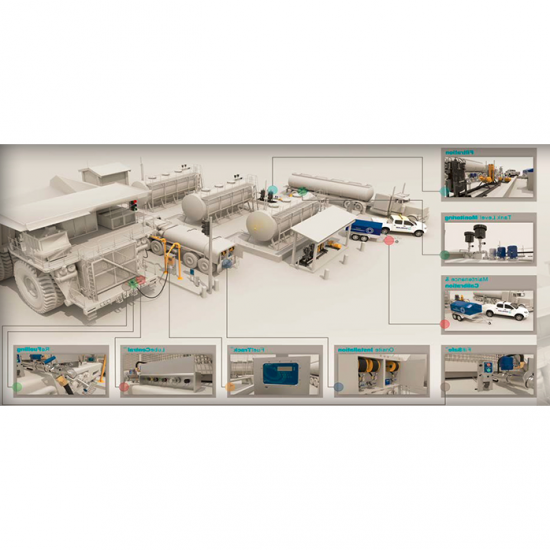 ออกแบบติดตั้งระบบหล่อลื่นอัตโนมัติ ระบบดับเชื้อเพลิงอัตโนมัติ - ระบบจ่ายเชื้อเพลิงและระบบควบคุมการจ่ายอย่างมีประสิทธิภาพ ลดผลกระทบต่อสิ่งแวดล้อม